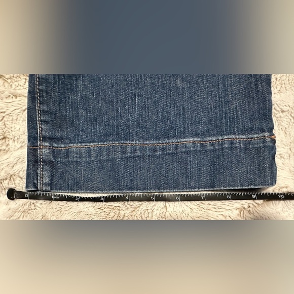 Eddie Bauer Women’s Tall Femme Grande Pants Blue Jeans Size 18T - Picture 8 of 13